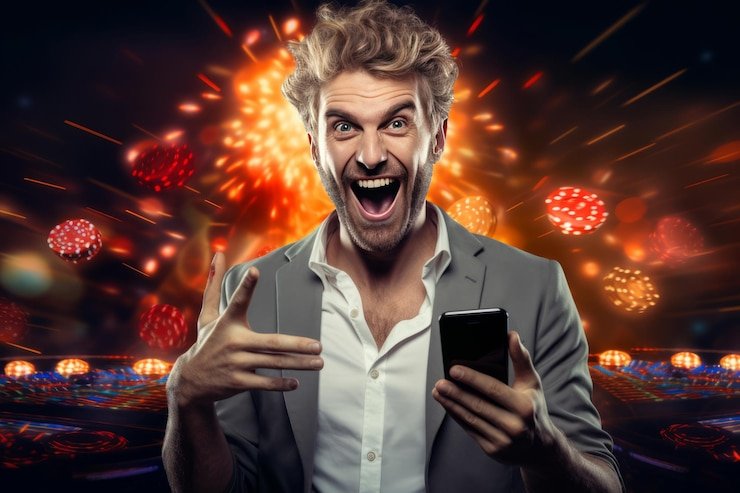 Pemakai mobile mengakses platform hiburan digital dari perangkat mereka